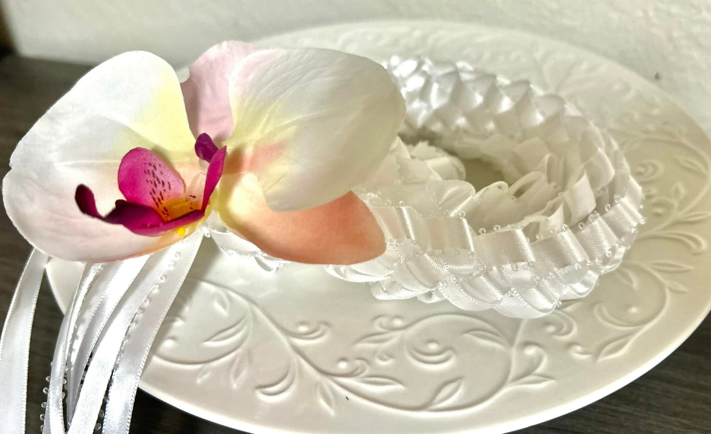 Orchid Double Strand Lei