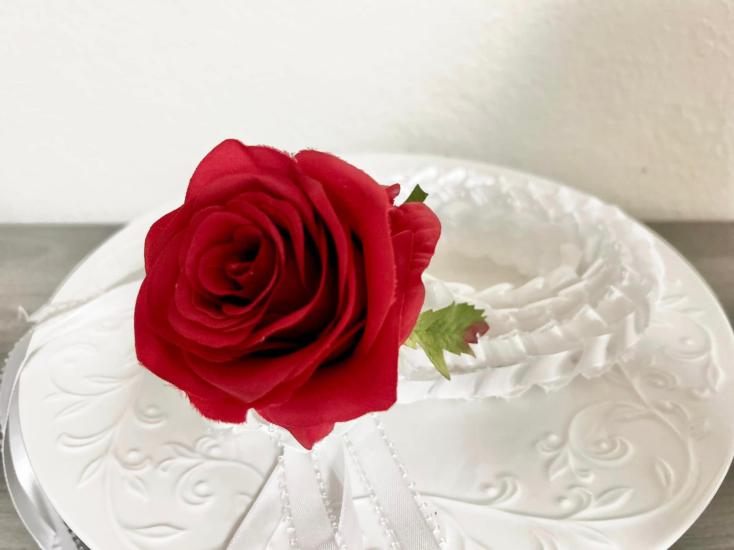 Rose Double Strand Lei