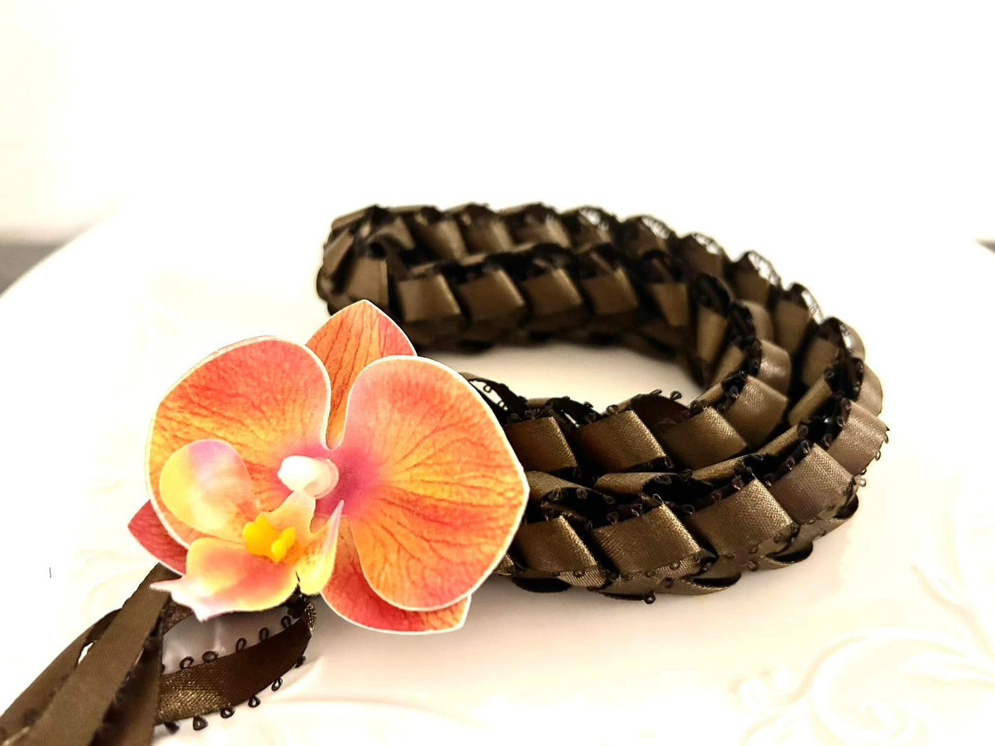 Orchid Single Strand Lei