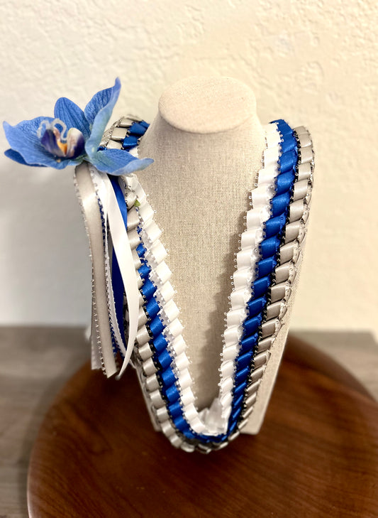 Orchid Triple Strand Lei