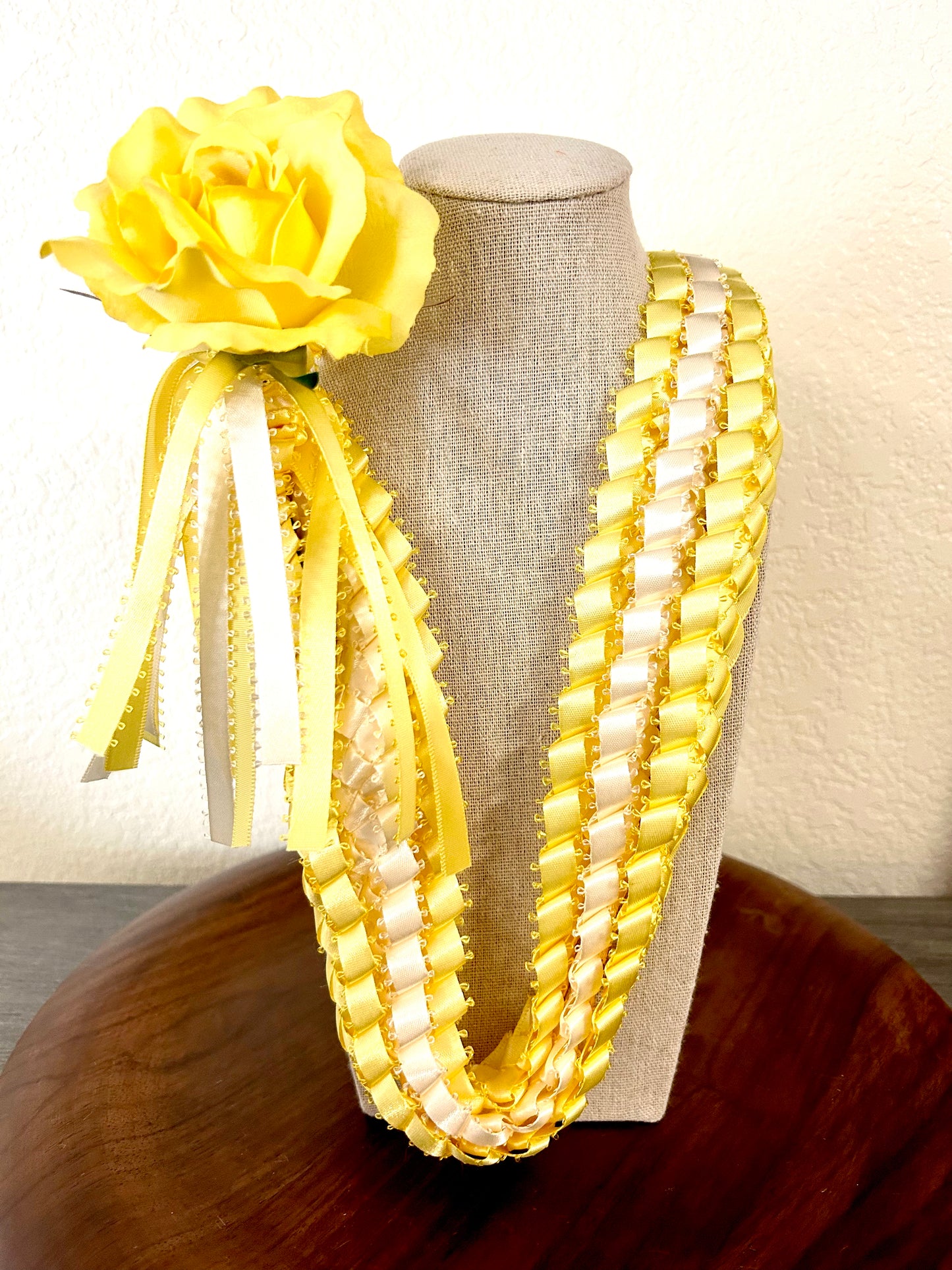 Rose Triple Strand Lei