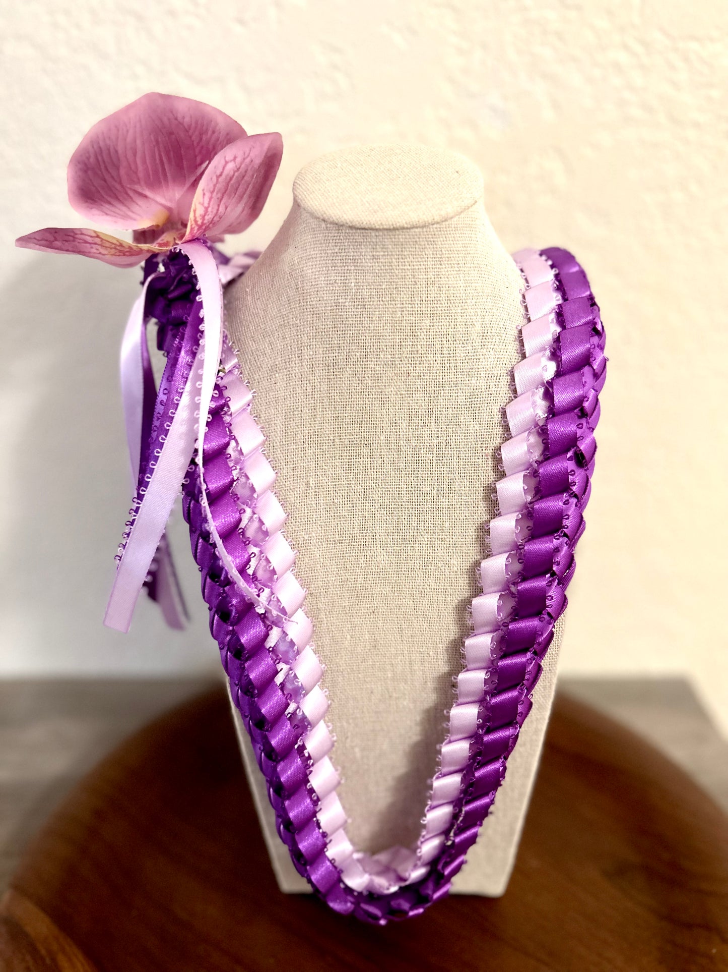 Orchid Double Strand Lei