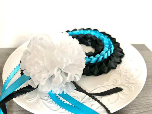 DOUBLE STRAND LEI WITH CARNATION [Assorted Colors Available]