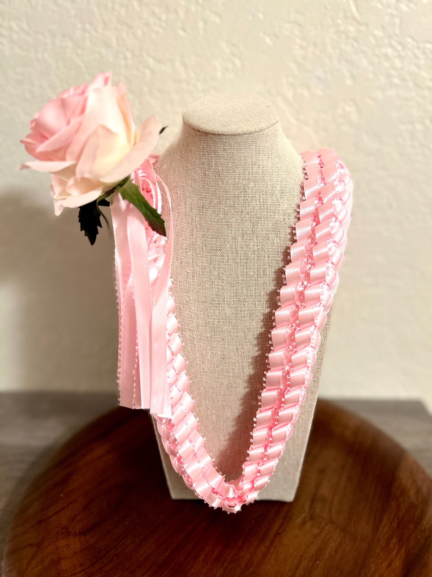 Rose Double Strand Lei