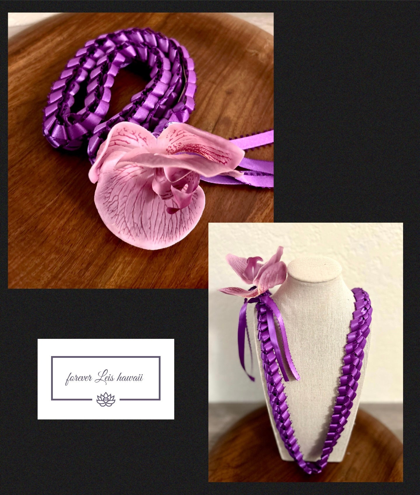 Orchid Single Strand Lei