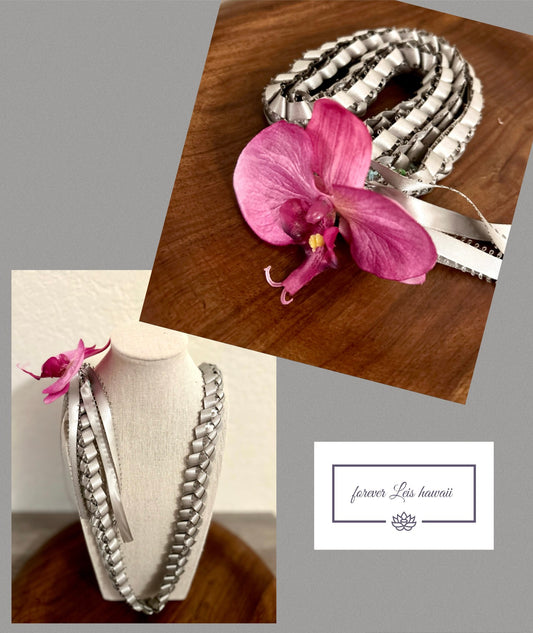 Orchid Single Strand Lei