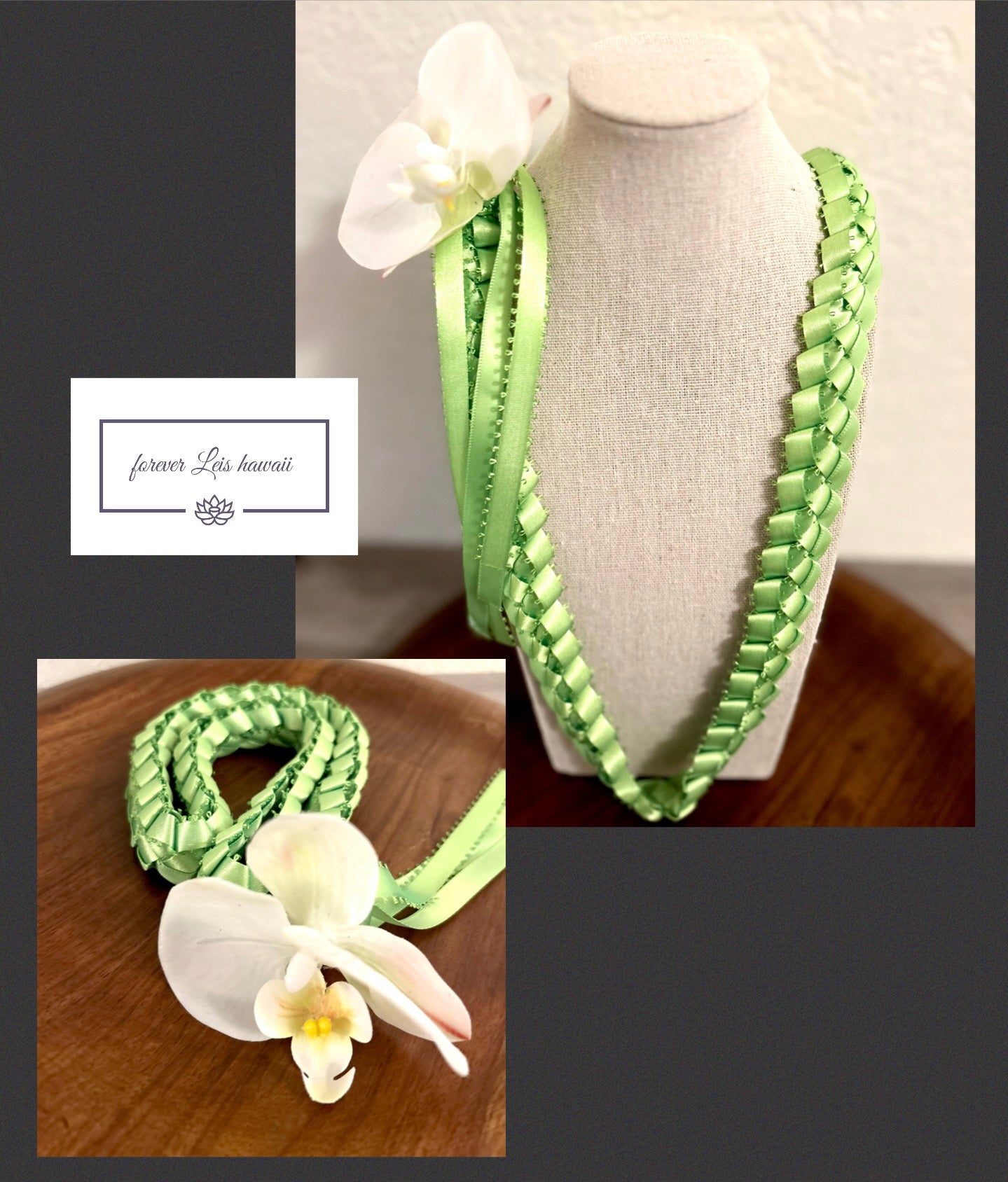 Orchid Single Strand Lei