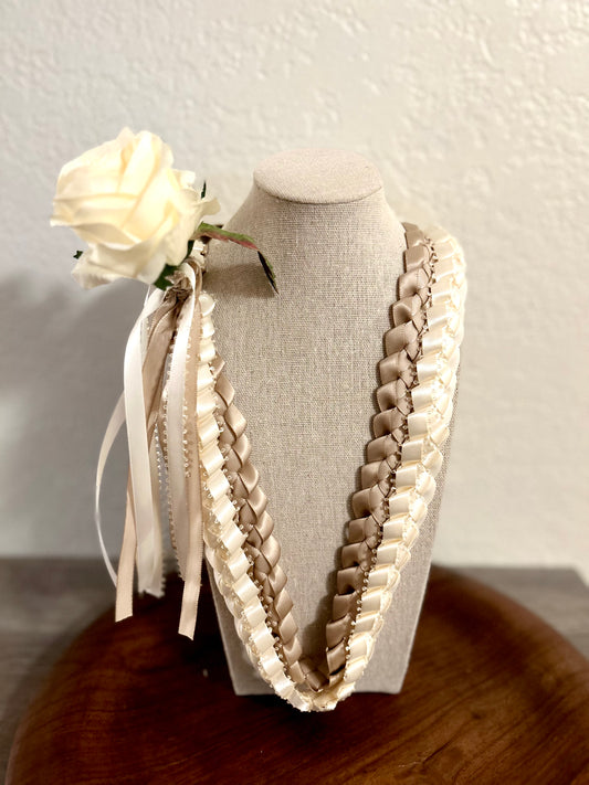 Rose Double Strand Lei