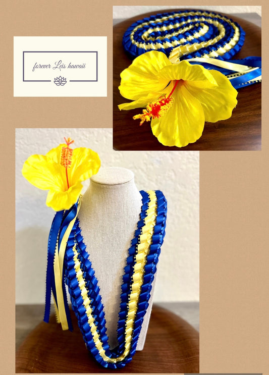 Hibiscus Triple Strand Lei