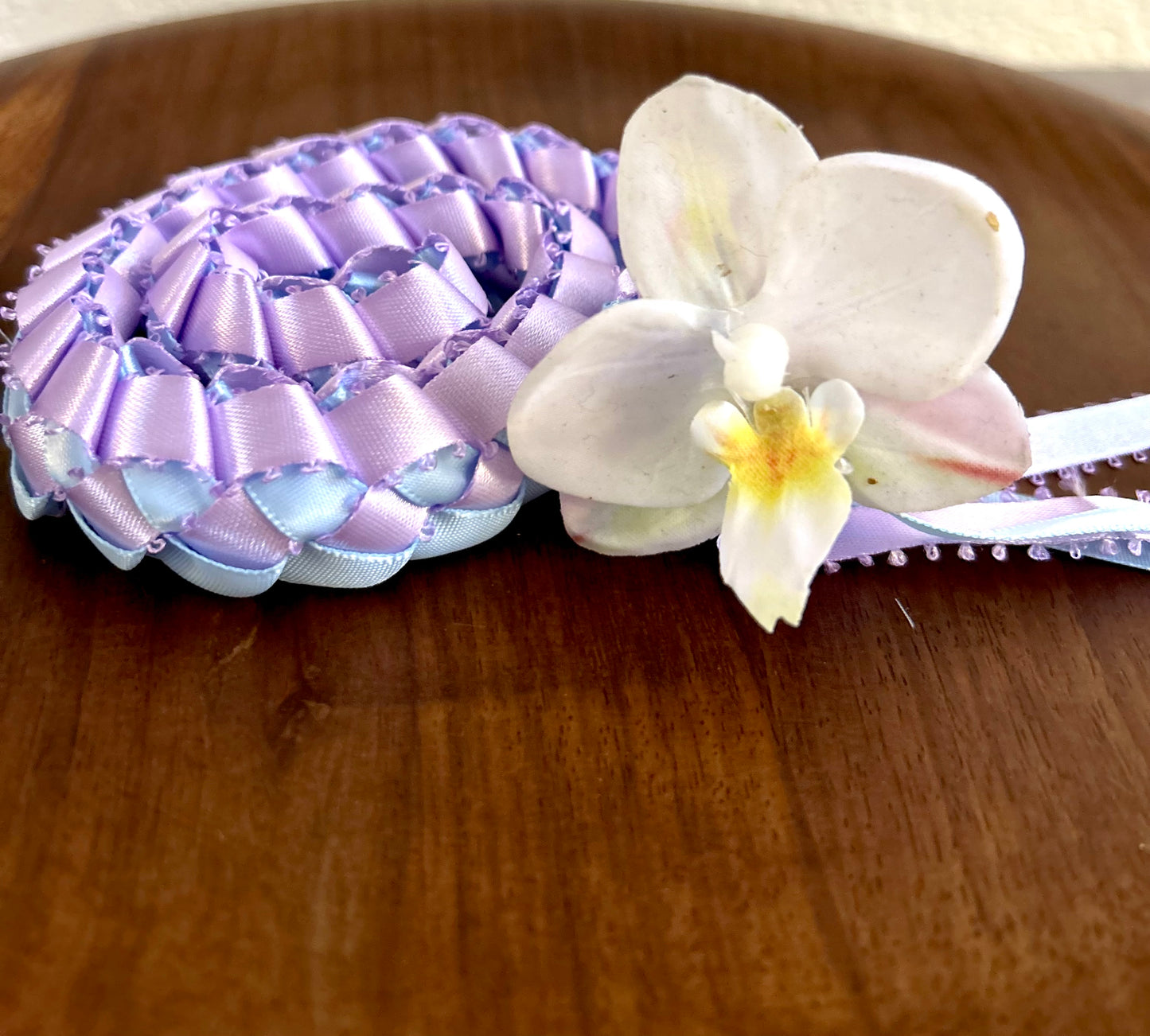 Orchid Single Strand Lei