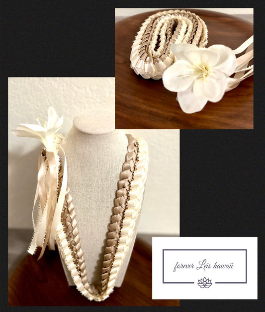 Freesia Double Strand Lei