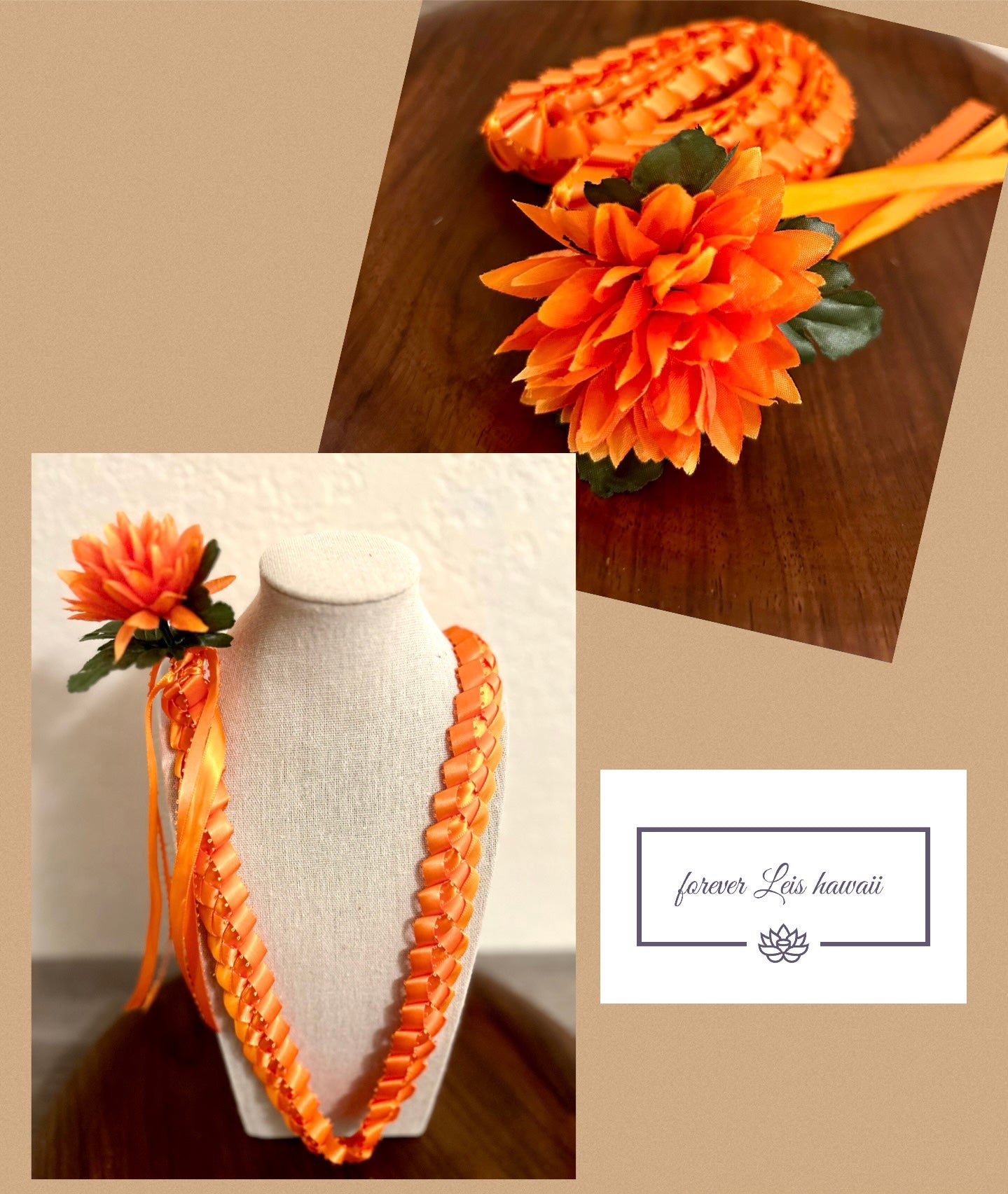 SINGLE STRAND LEI WITH MUM [Assorted Colors Available]