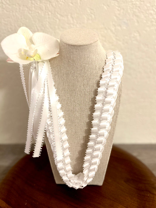 Orchid Double Strand Lei