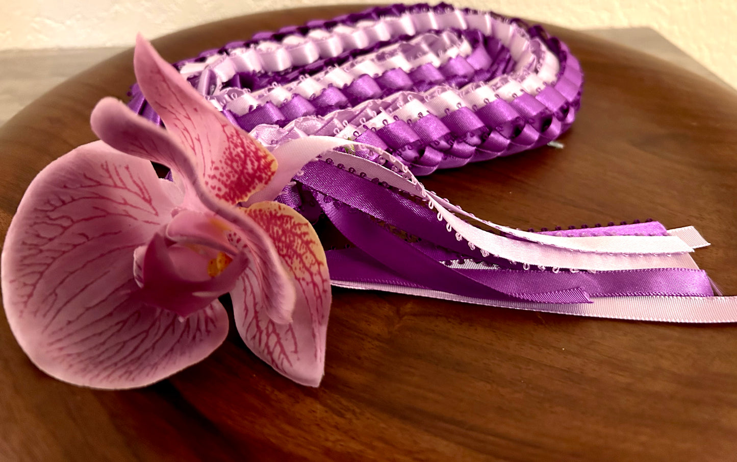 Orchid Double Strand Lei