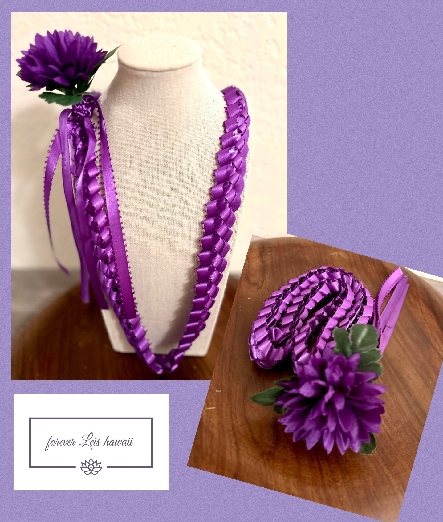 SINGLE STRAND LEI WITH MUM [Assorted Colors Available]