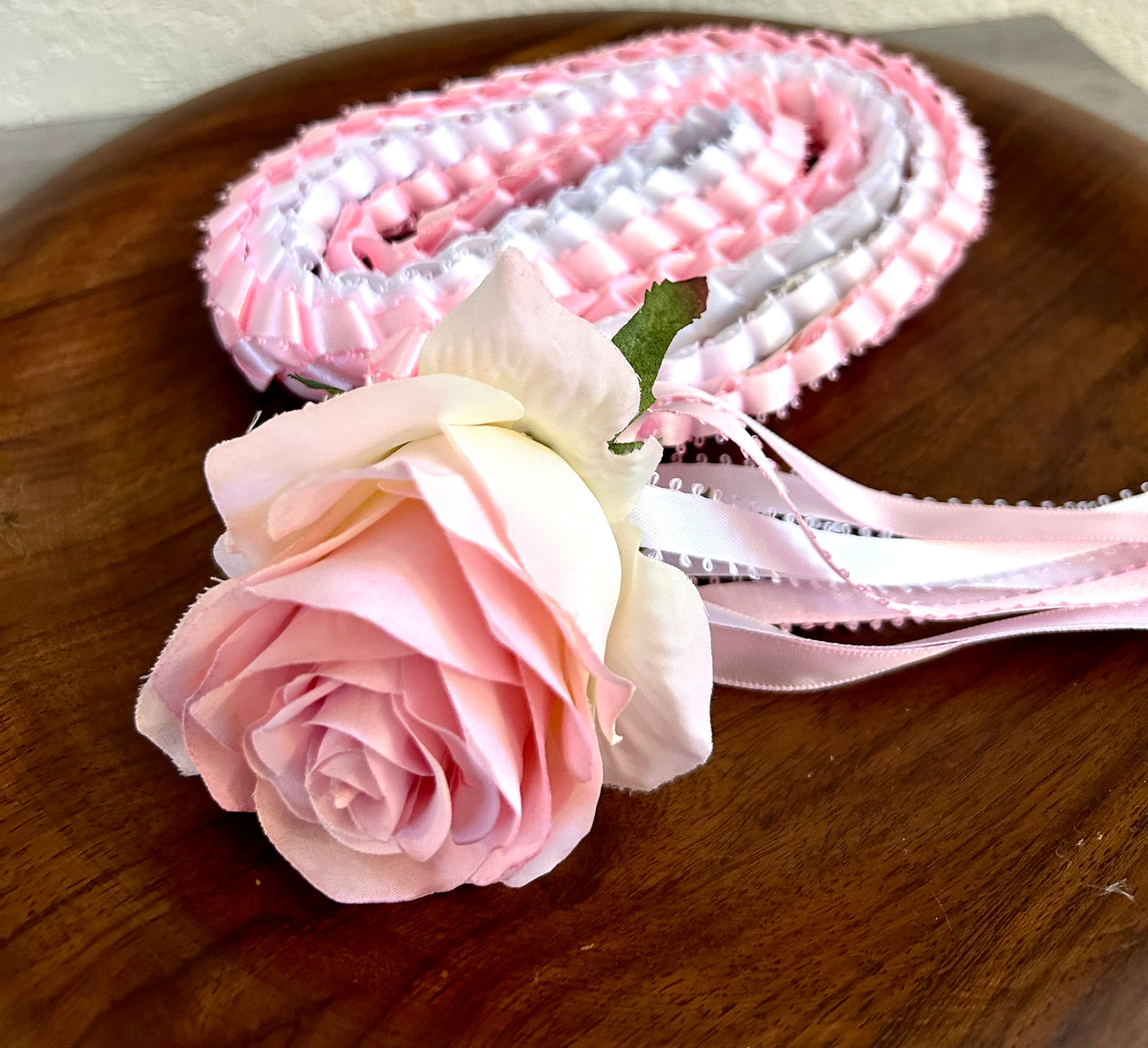 Rose Double Strand Lei