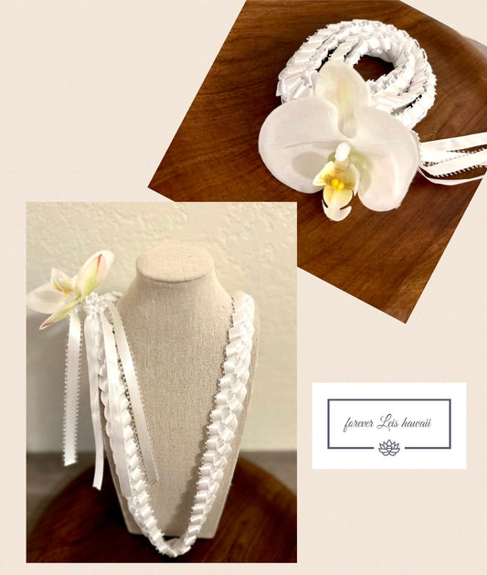 Orchid Single Strand Lei