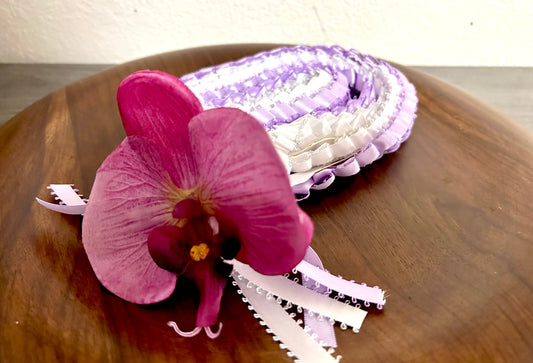 Orchid Double Strand Lei