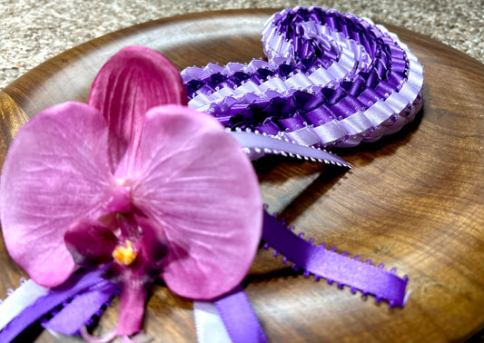 Orchid Double Strand Lei