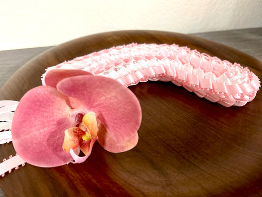 Orchid Double Strand Lei