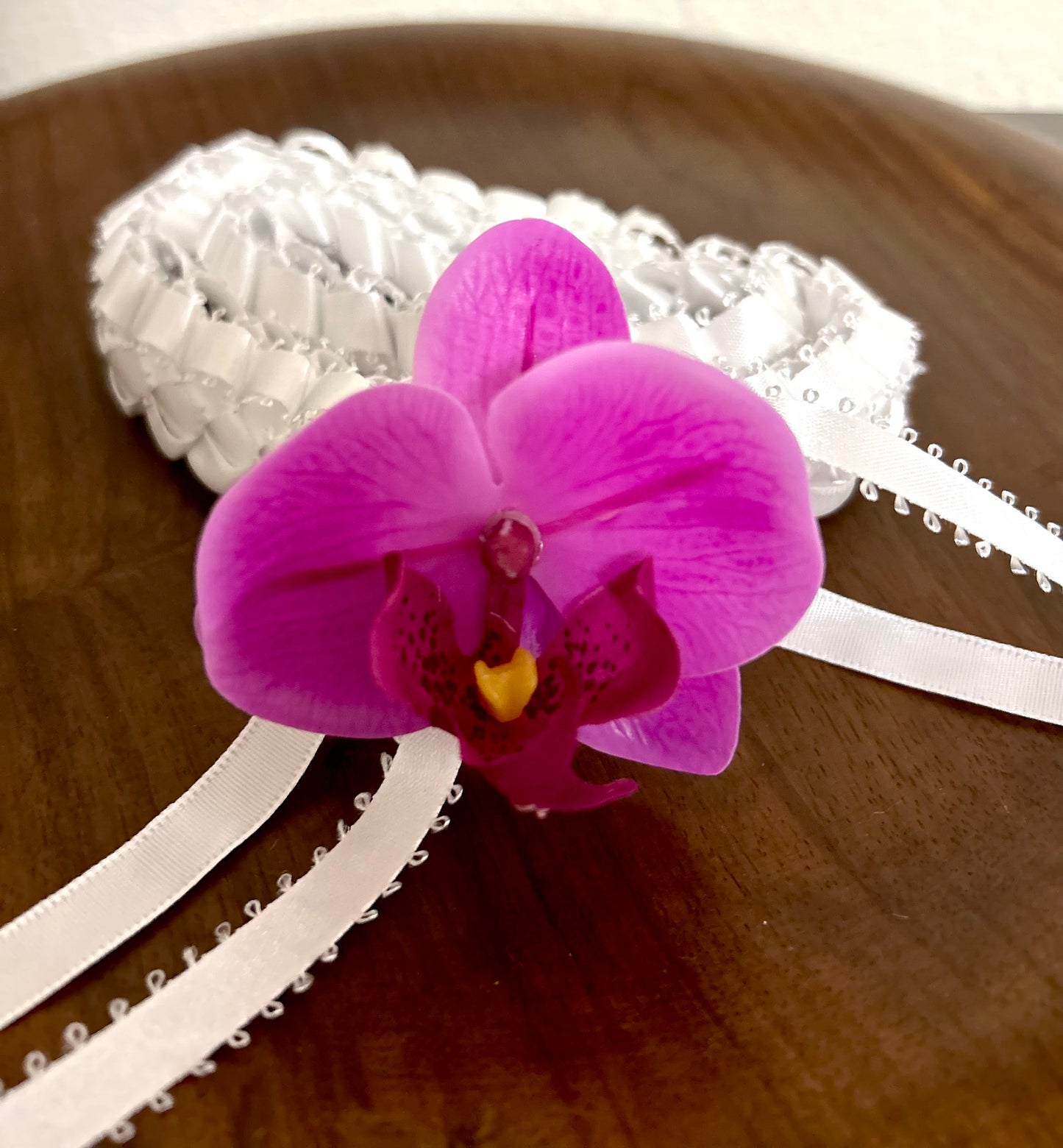 Orchid Single Strand Lei