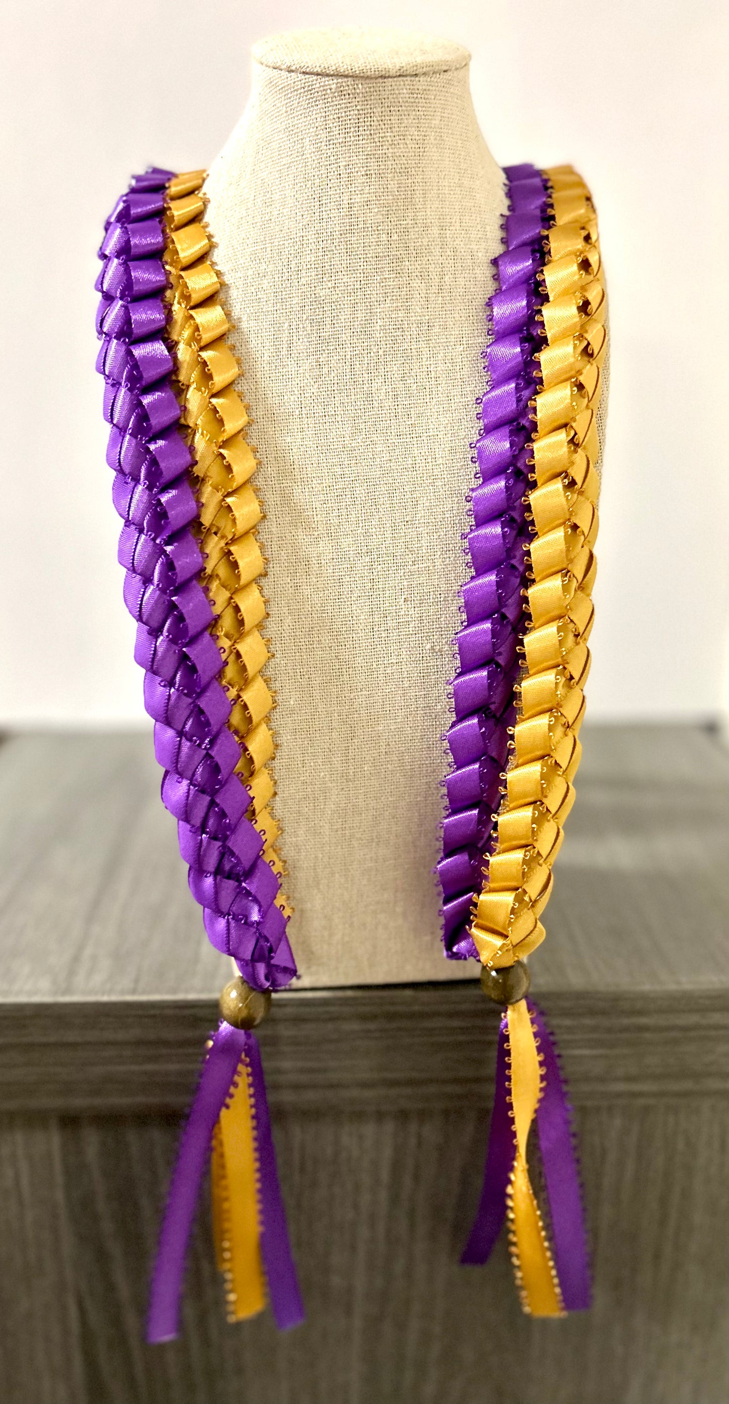 Open Ended Leis with Signature look Bead Attachment (Assorted Colors Available)