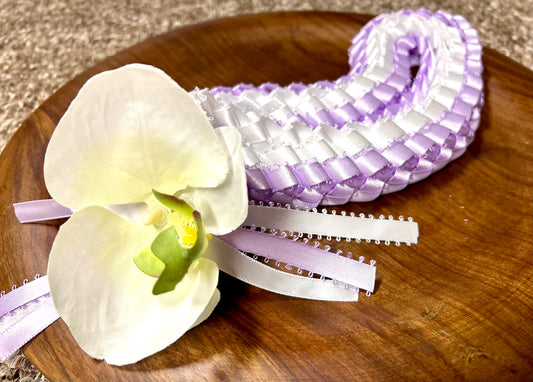 Orchid Double Strand Lei