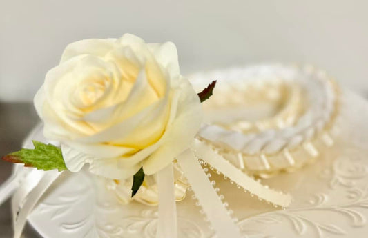Rose Double Strand Lei