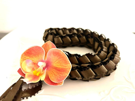 Orchid Single Strand Lei